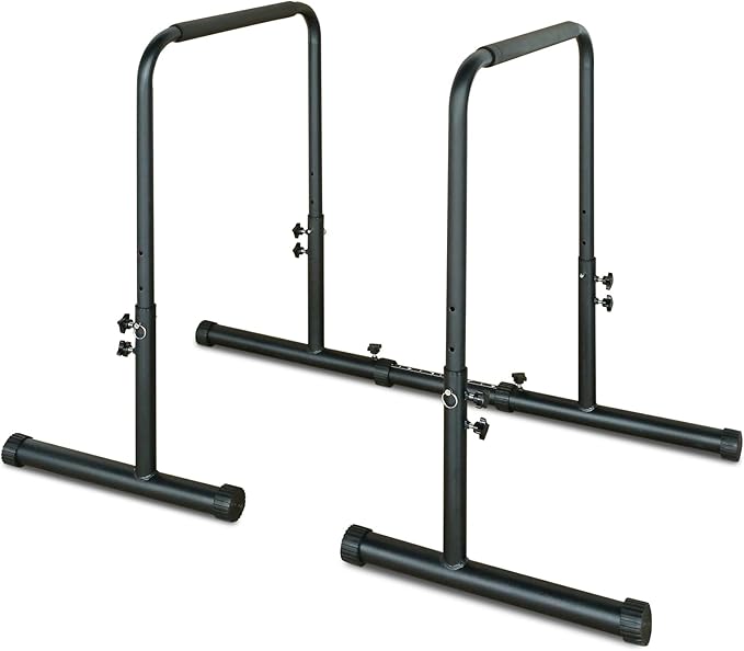 Adjustable Power Tower Dip Station Pull Up Bar Stand – Heavy Duty Multi-Function Home Gym Equipment for Pull-Ups, Dips, Push-Ups & Leg Raises