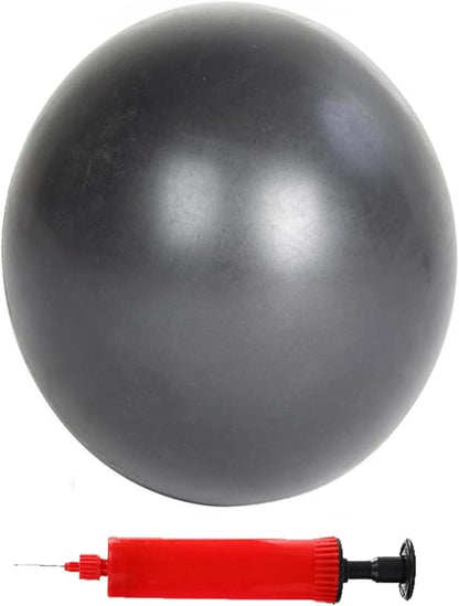 Mini Pilates Exercise Yoga Ball, 9 Inch Small Inflatable Exercise Yoga Ball,Core Training and Physical Therapy Equipment, with Pump