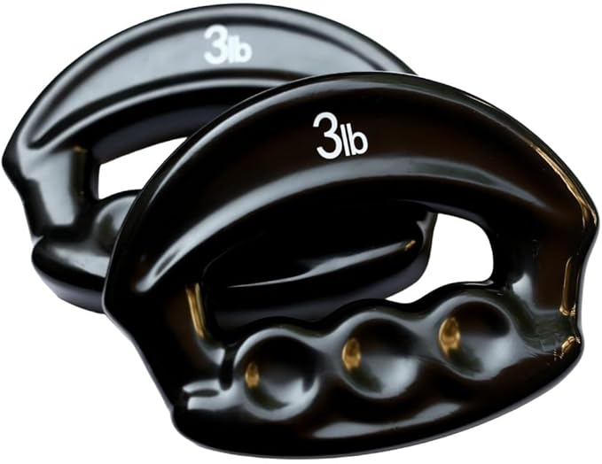Punch Weights – Weighted Knuckle Boxing Hand Weights for Cardio, Shadowboxing & Fitness Training 1lb, 2lb, 3lb