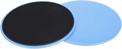 Abs Disc 18×18×2 2pcs Exercise Sliding Gliding Disc Fitness Core Slider Sport Full Body Workout