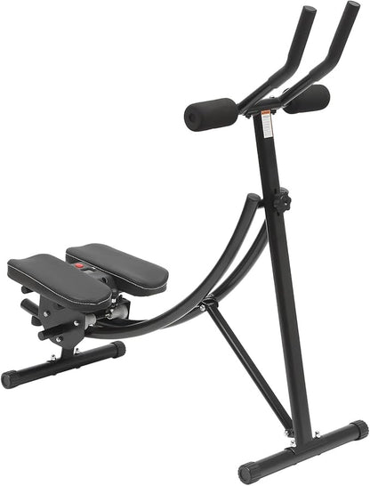 Abs Workout Equipment for Home Gym, Foldable Abdominal Whole Body Workout Machine, Whole Body Workout Waist Trainer for Women&Men, Core Abs Exercise Machine