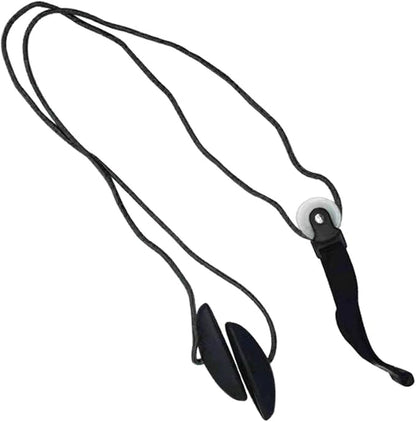 Door Pulley Exercise System for Upper Body Strength Training, Black