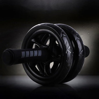 Ab Roller Wheel 2 Types Ab Roller No Noise Ab Wheel, Easy to Assemble, Abs Workout Equipment for Abdominal & Core Strength Training, Home Gym Exercise Wheels for Men & Women