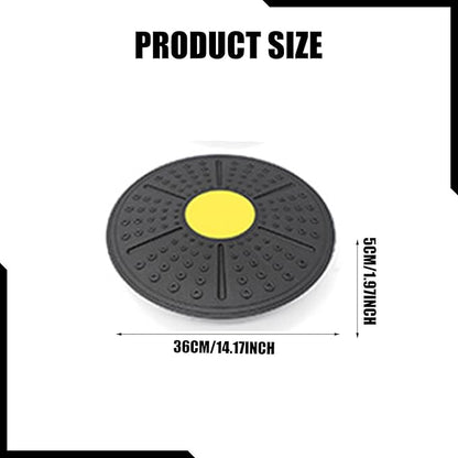 Wobble Balance ° Rotation Non Slip Diameter 36cm Portable Core Training Balance Stability, for Sports Home