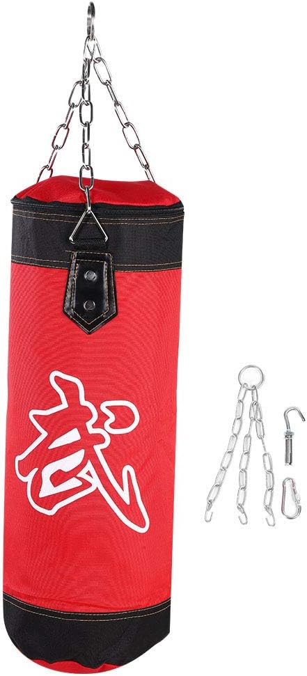 Fitness Sandbags, Boxing Bag Hanging Punching Bag Sports Training Equipment for Kickboxing, Muay Thai, Home Gym Equipment