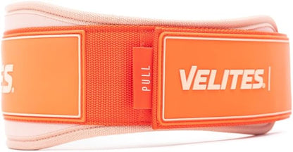 Velites - Weightlifting Lumbar Support Belt - Official of the Royal Spanish Weightlifting Federation - Extra-adherent Velcro - For Deadlifts, Squats, Snatches and Cleans