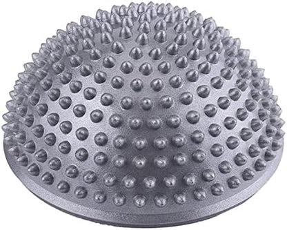 Foot Massage Ball, Inflatable Half Yoga Balls Massage Point Exercises Trainer Fitness for Kids Adults Sports Foot Massages
