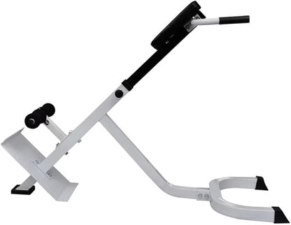 Health & Fitness Hyperextension Roman Chair with Adjustable Height and Back, Glute, Hamstring, and Ab Workouts Foldable Sit Up Gym Bench for Home,Back Extension Bench