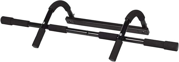 Stamina Products Multi-Function Pull-Up Bar for At-Home Upper-Body Workouts with 12 Grip Options for Targeting Chest, Shoulders, Back, Arms or Core
