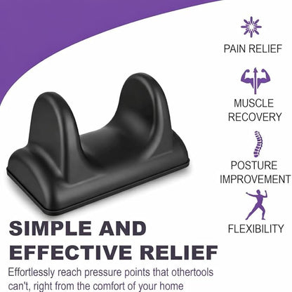 Psoas Release Tool Massager with Towel and Resistance Bands, Deep Tissue Hip Massager Flexor Stretcher, Psoas Muscle Release Tool, Quick Recovery and Trigger Point Massager for Pain Relief