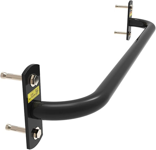 Wall-Mounted Fitness Horizontal Bar, Pull-up Bar for Strength Training, Suitable for Home Indoor and Outdoor Perforation Installation, Load 300kg (Steel 70cm)