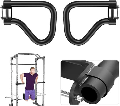 SELEWARE Power Cage Accessories, Dip Handles, Pull‑Up Stations, and Multi‑Grip Training Attachments