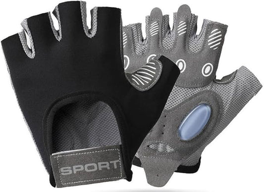 INOGIH Unisex Non-Slip and Durable Workout Gloves Sports Fitness Gloves for Weight Lifting Cycling, Gym, Training