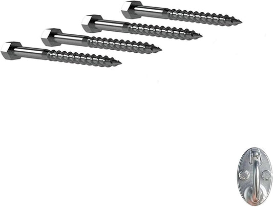 Heavy Duty Fitness Workout Resistance Band Wall Anchor and Wall Anchor Screw Fittings Suitable for Strength Training Physical Exercises in Home Gyms
