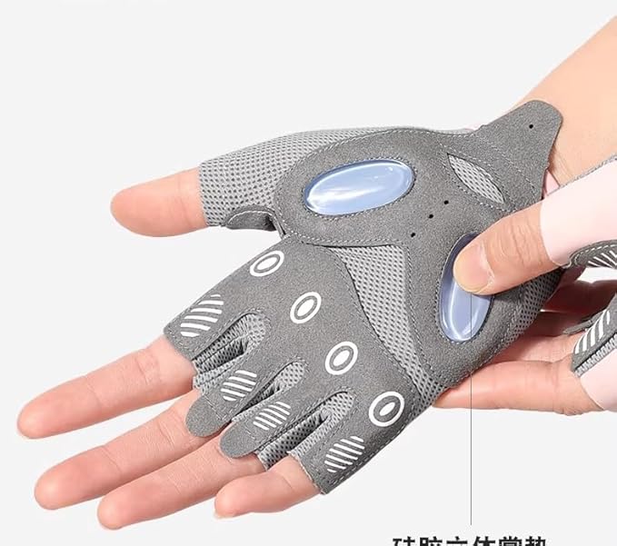 INOGIH Unisex Non-Slip and Durable Workout Gloves Sports Fitness Gloves for Weight Lifting Cycling, Gym, Training