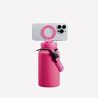 ZTAR Insulated Stainless Steel Water Bottle – Compatible with Magsafe usable as Tripod, Leak-Proof, Keeps Drinks cool or warm, For Travel, Gym, and Office, Ideal Gift for Women, Men & Kids, 22 oz