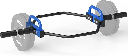 Hex Trap Bar 2-Inch Olympic Weightlifting Barbell,48.6" Deadlift Bar for Squats,Shrugs,Push-Ups,400Lbs Weight Capacit Suitable Home Gym Equipment Workouts for Beginners,Women,Men-Multiple Colors