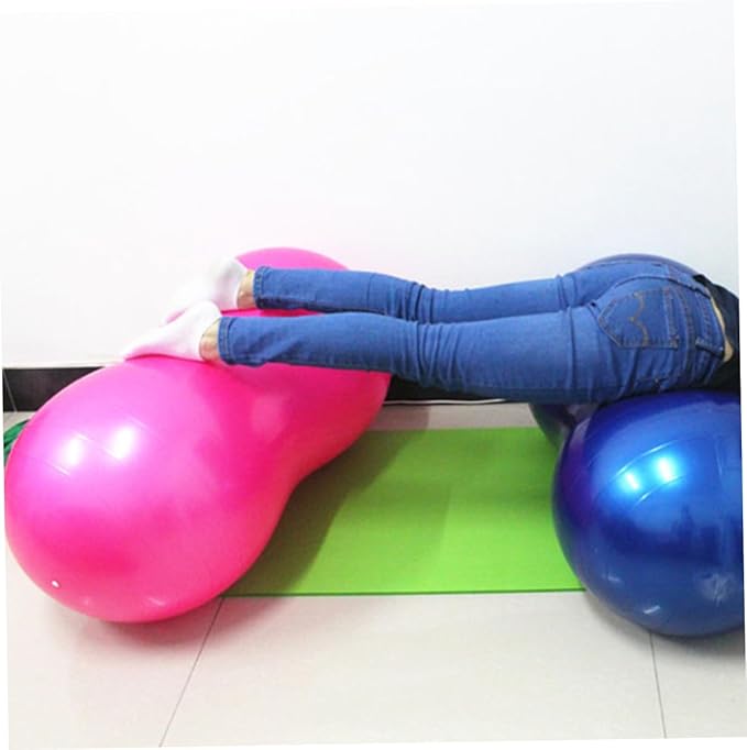 POPETPOP Stability Ball Half Yoga Accessories Exercise Ball Balancing Stability Training Tool Thicken Fitness Exercise