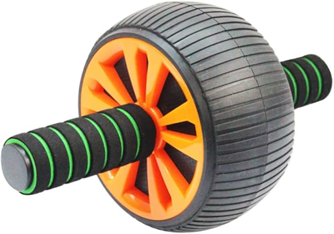 Abdominal Exercise Roller Core Ab Wheel Trainer Non-slip Silent Fitness Device for Home Workout Muscle Training