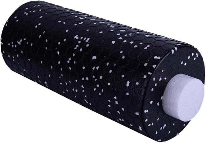 Milisten 1set Eva Roller Flexible Yoga Column Muscle Relaxing Stick for Fitness Portable Massage Tool for Men and Women for Warm-up Cool-Down and Muscle Black
