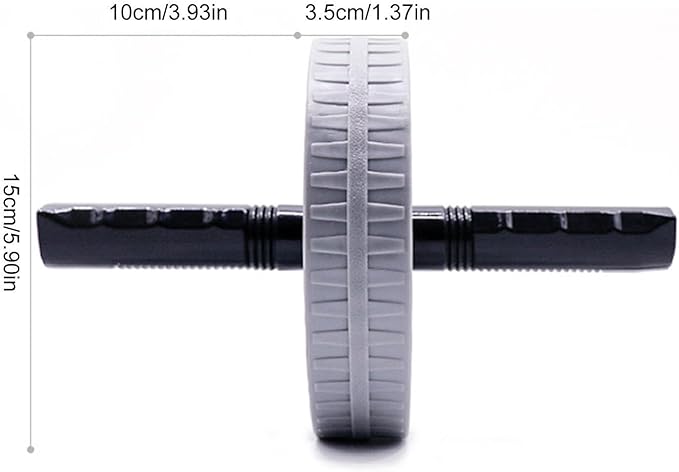 Core Workout Wheel – Auto Rebound Ab Roller, Non Slip Abdominal Strength Trainer | Duals Grip Fitness Tools For Gym Abs Sessionn, Home Exercise, Beginner Workouts, Muscle Toning And Balance Training