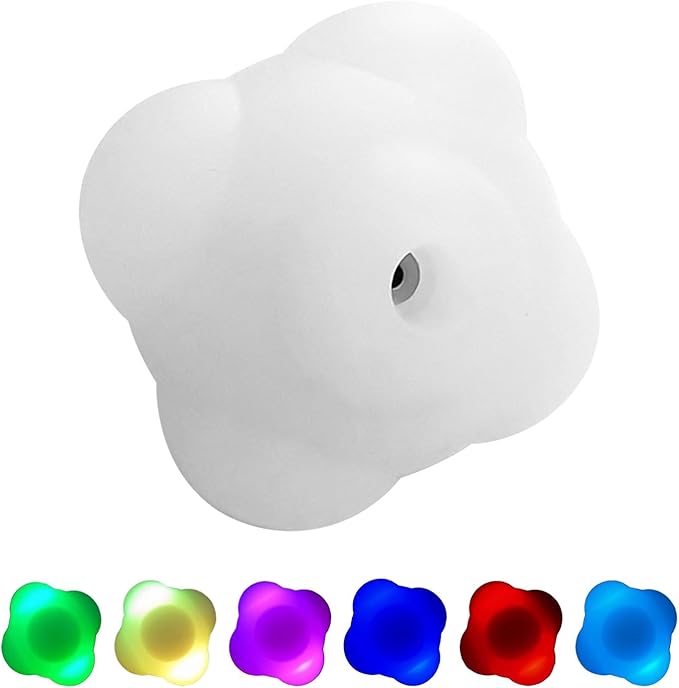 Smart Agile Reaction Training Ball Light Set, 6 Colors Online/Offline Mode Speed Agile Reaction Ball Equipment Quick Response Training Ball Reflex Ball Tools for Enhancing Speed and Agility (1)
