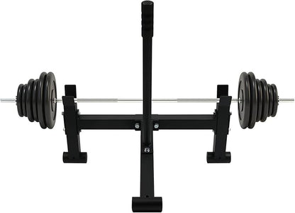 Deadlift Barbell Jack Stand, Heavy Duty Steel Deadlift Jack for Easy Changing Plates, Anti-slip Handle Deadlift Stand, Home Gym Deadlift Exercises, Weight Training Equipment