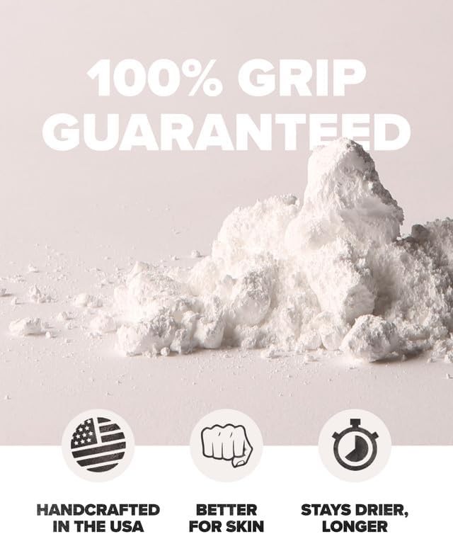 Friction Labs Premium Loose Climbing Chalk - High-Performance Hand Chalk with Superior Grip for Bouldering, Climbing, Weightlifting & More - Long Lasting & Skin Friendly Powdered Chalk