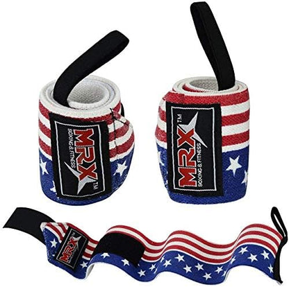 MRX Weight Lifting Gym Training Wrist Wraps for Wrist Support Bodybuilding Workout Wrap Men/Women