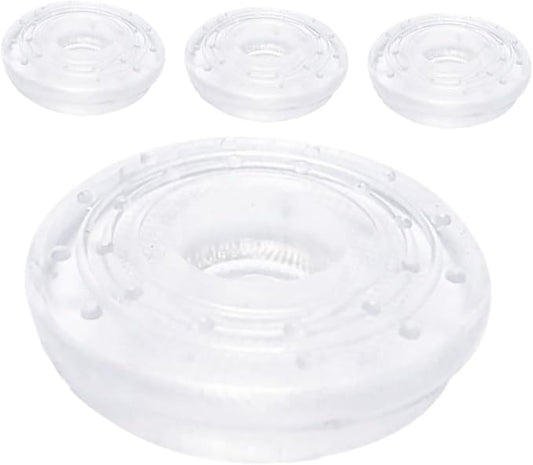 2 Pairs Transparent Doorway Pull Up Bar End Pads Non Slip Rubber Protectors for Home Gym Easy Install Exercise Equipment Efficient Indoor Strength Training