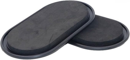 Core Sliders for Workout, Elliptical Gliding Discs for Abdominal Training, Thickened ABS Plastic Fitness Sliders for Home Gym Pilates & Yoga (Pair)