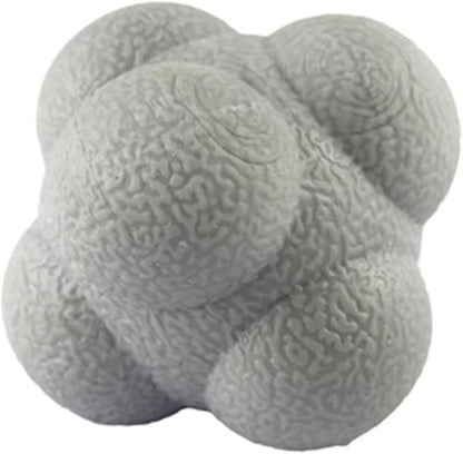 AIRLAXER Reaction Ball,Reflex Ball for Hand Eye Coordination Training,2.83 inch,Pack of 3-Orange,Blue,Grey.