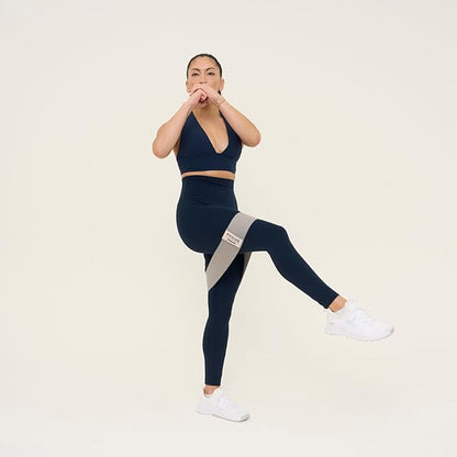 Pvolve Booty Bands Set – Moderate & Heavy Fabric Resistance Bands for Glutes, Hips & Legs