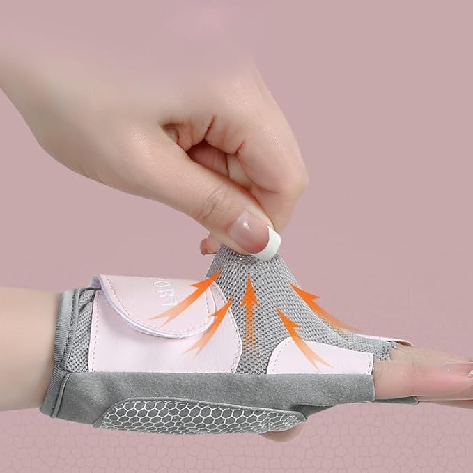 Breathable-Workout-Gloves for Women - Weight Lifting Gloves for Gym Exercise, Fitness, Training, and Cycling