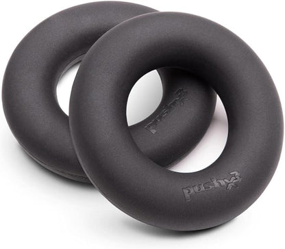 Grip Strength Trainer Rings, Rock Climbing & Bouldering, Jujitsu Grip Strength, BJJ Trainer, Hand Grip, Forearm, and Wrist Strengthener, Stress Relief, Convert PushX3 Pushup Equipment to Stable Pushup Stands