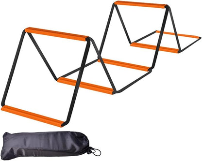 Agility Ladder Football Footwork Ladder Balance Foldable Agility Training Equipment Speed Ladder for Outdoor Sports Workout
