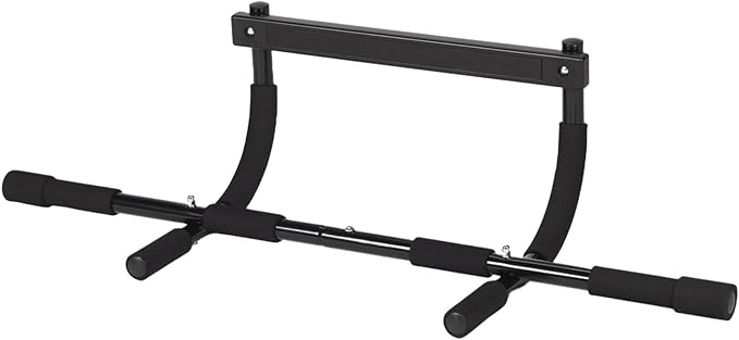 Stamina Products Multi-Function Pull-Up Bar for At-Home Upper-Body Workouts with 12 Grip Options for Targeting Chest, Shoulders, Back, Arms or Core