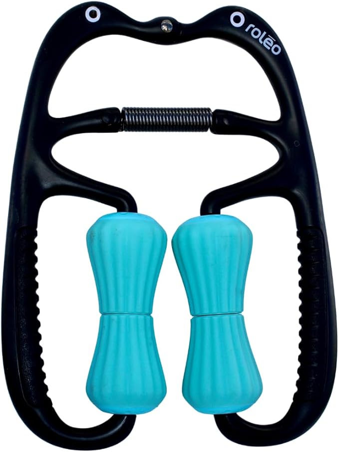 Roleo Leg Massager - Muscle Roller, Calf Massager, Thigh Massager, Muscle Pain, Trigger Point, IT Band Roller, Massage Tool, Cellulite Massager, Carpal Tunnel Massager