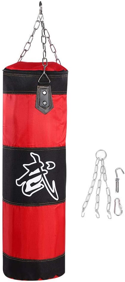 Fitness Sandbags, Boxing Bag Hanging Punching Bag Sports Training Equipment for Kickboxing, Muay Thai, Home Gym Equipment