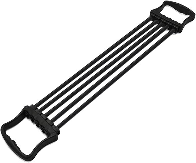 OVERNEWS Chest Expander, Exercise Resistance Trainer, Spring Workout Equipment Trainer for Gym, Home