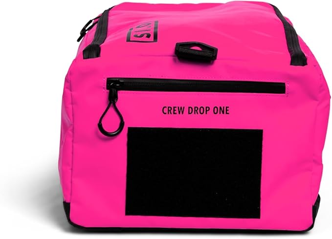 SILO Crew Drop One 26L Ultramarathon Bag - Organize Gear Efficiently for Training Racing Work, Travel - Optimized Storage: Pockets/Compartments for Easy Access Athletes Marathon Fitness Bright Pink