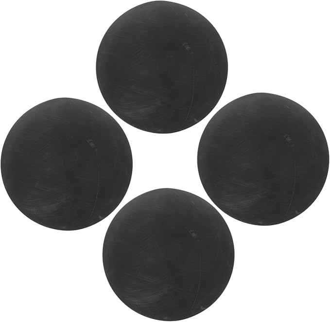 Milisten 4pcs Mini Bounce Training Balls for Reaction Skills Durable Rubber Balls for All Ages Portable Design for Outdoor Training Reflexes Coordination