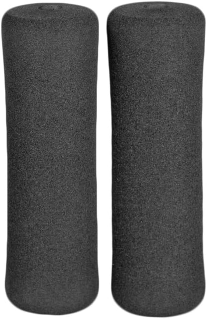 Foam Foot Pads Rollers Two Pair for Home Gym Exercise Machines Equipments Replacements with 1 Inch(2.5cm) Rod (Foam 9.25" X 2.76" Od X 0.87" Id)