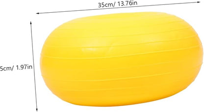 Portable Reusable Core Ball for and Yoga Lightweight Exercise Ball for Strengthening and Balance Training for Core Muscle Workouts