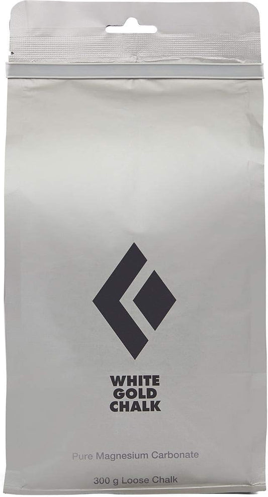 BLACK DIAMOND White Gold Chalk | 100% Magnesium Carbonate | Superior Grip & Moisture Absorption for Rock Climbing & Training | Loose or Refillable Variations