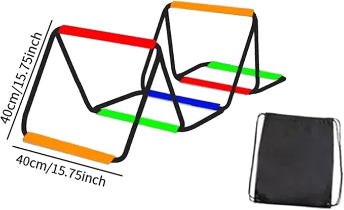 Agility Ladder Speed Ladder Foldable Workout Rugby Multifunction Home Gym Agility Training Equipment Fitness Feet Training