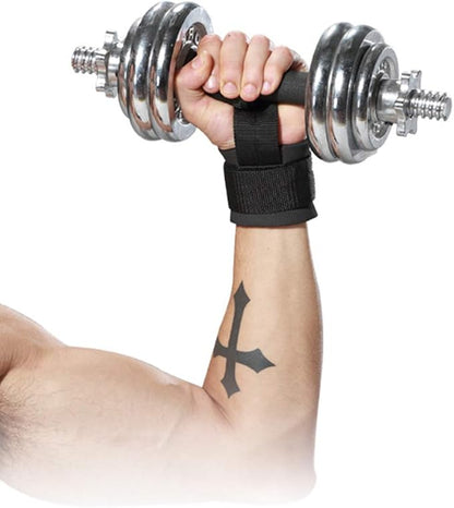 Weight Lifting Wrist Strap Gym Weightlifting Straps Anti-Slip Fitness Lifting Straps for Strength Training Bodybuilding Powerlifting