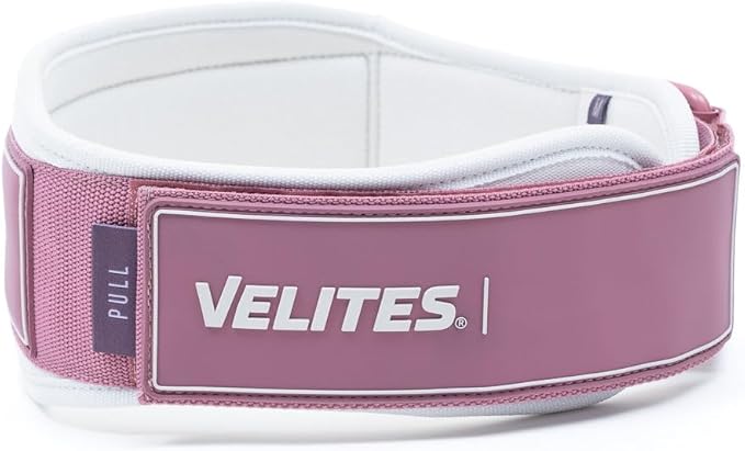 Velites - Weightlifting Lumbar Support Belt - Official of the Royal Spanish Weightlifting Federation - Extra-adherent Velcro - For Deadlifts, Squats, Snatches and Cleans