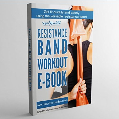 USA 14" x 3" Extra Long Latex Free Mini Loop Bands in 3, 5, 10 Pack Sets. 10 Strengths for Resistance Training, Stretching, Yoga, Toning. Plus an Exclusive iPhone App and E-Book.