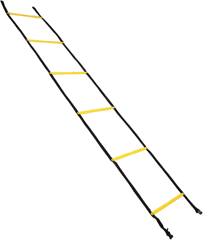 Agility Ladder, 2.6m Speed Agility Training Ladder Speed Training Pad Football Footwork Soccer Workout Pad Workout Equipment for Basketball Kit